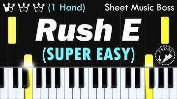 Rush E - Super Easy Piano