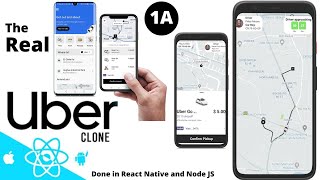 The Real Uber Clone in React Native & Node.JS + MongoDB Part 1A  (a Full Stack Project) screenshot 5