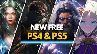 Top 20 New FREE PS4 & PS5 Games in 2024!