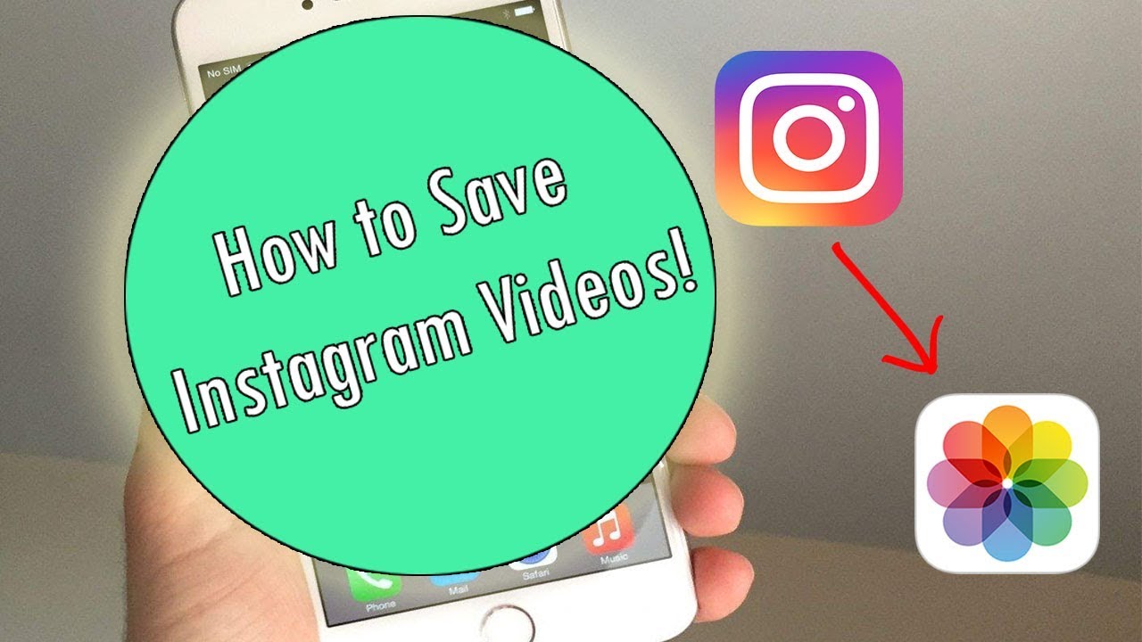 save instagram videos to camera roll