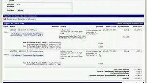 Neogia ERP/CRM : Purchase order modification process