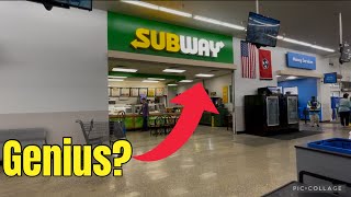 Why Subway Walmarts are genius