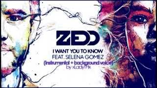 Zedd ft. selena gomez - i want you to ...