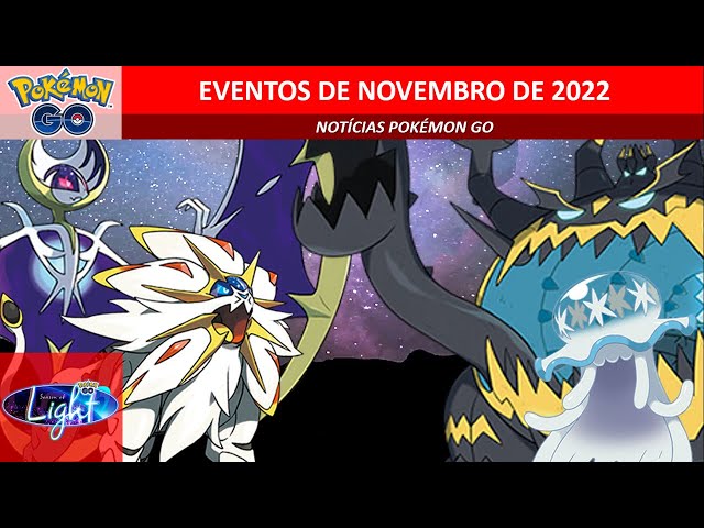 Todos eventos do mês de novembro de 2022 no Pokémon GO