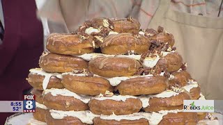 Apple Cider Donut Tower wakes up Wayne's sweet tooth