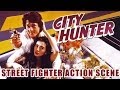 Jackie Chan: City Hunter (3/4) Street Fighter Action Scene (1993) HD