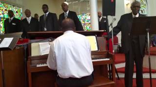 Video thumbnail of "King Jesus will Roll All Burdens Away - Dea. Black @ age 87 R.I.P.2015"