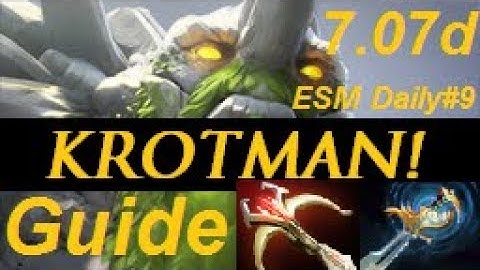 How to Play Tiny Like Krotman in Patch 7.07d : DotA 2 Guides (ESM Daily #9)