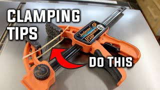 7 Clamping Tips & Tricks Every Woodworker Should Know | Evening Woodworker