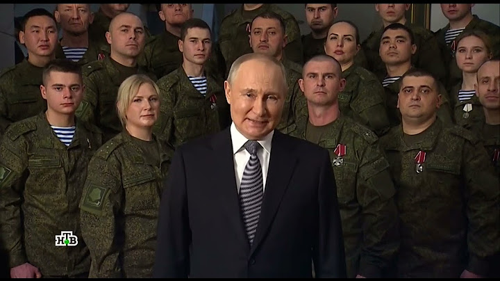 Новогоднее обращение Владимира Путина на 2023 год (НТВ, 31.12.2022)