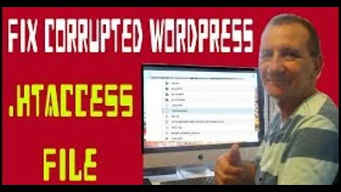 How to Repair Wordpress when you are tried everything .htaccess File to the quickest fix