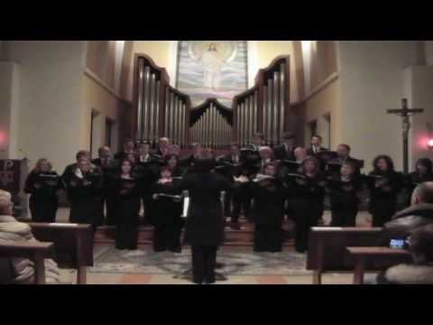 "O bone Jesu" di G,P,da Palestrina - "In Monte Oliveti" di Bruckner - "Stabat Mater" di Iribarren