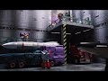 Hangar Diorama Sci-Fi 07 Fext Hobby - Stop Motion build