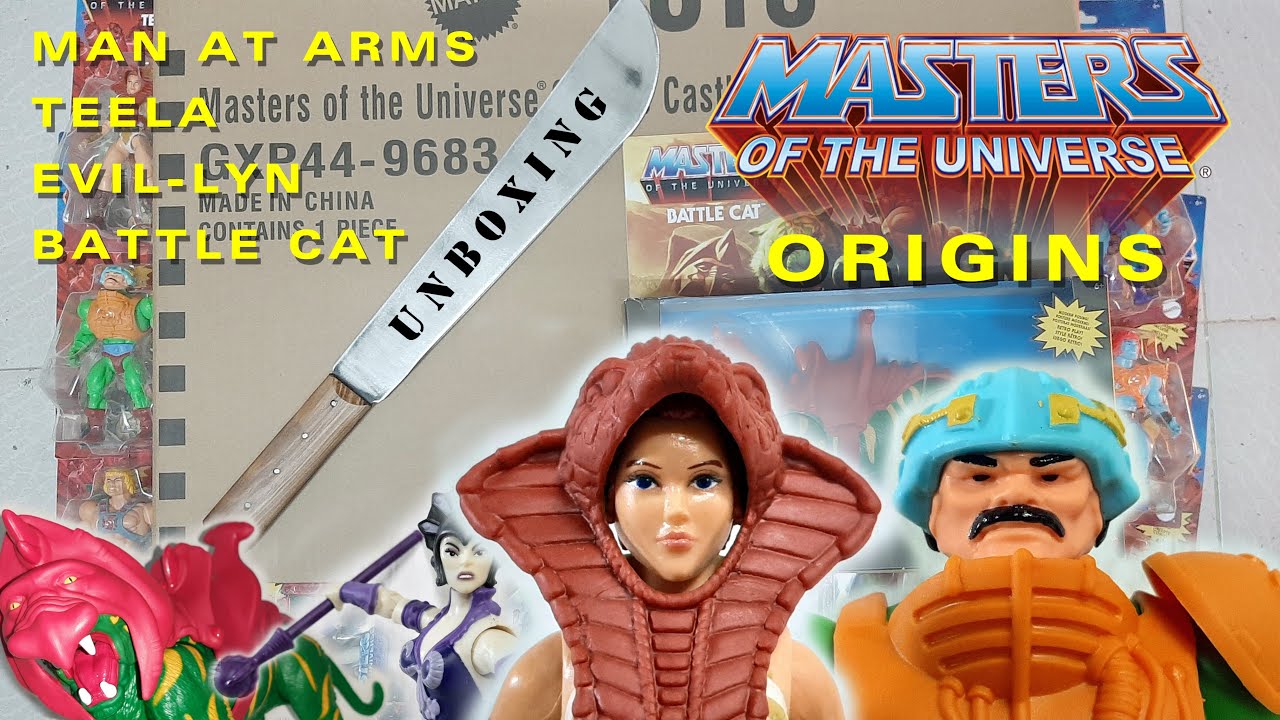 Unboxing Masters Of The Universe Origins Y Critica Youtube