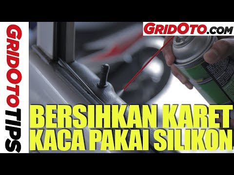 Cara Bersihkan Karet Kaca Mobil Pakai Silikon | How To | GridOto Tips