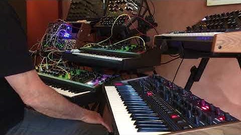 "Lotus Rising" Moog Matriarch, Grandmother, Mother 32, Subsequent 37, DSI OB6, 0-Coast, Morphagene +