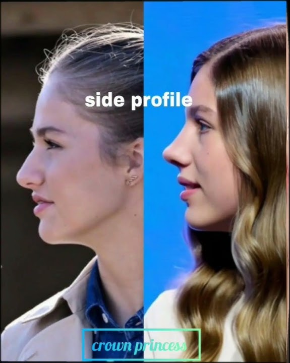 #sideprofile both of hers #princesslife #sofia and #leonor