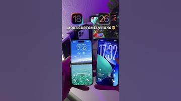 iOS 18 VS iOS 26 🤯