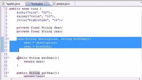 Java Programming Tutorial 44 (Enumeration - YouTube)