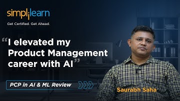 Simplilearn Reviews | How Saurabh Elevated His Product Career with AI #GetCertifiedGetAhead