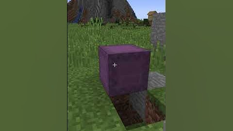 How To Make A Secret Base under A Shulker