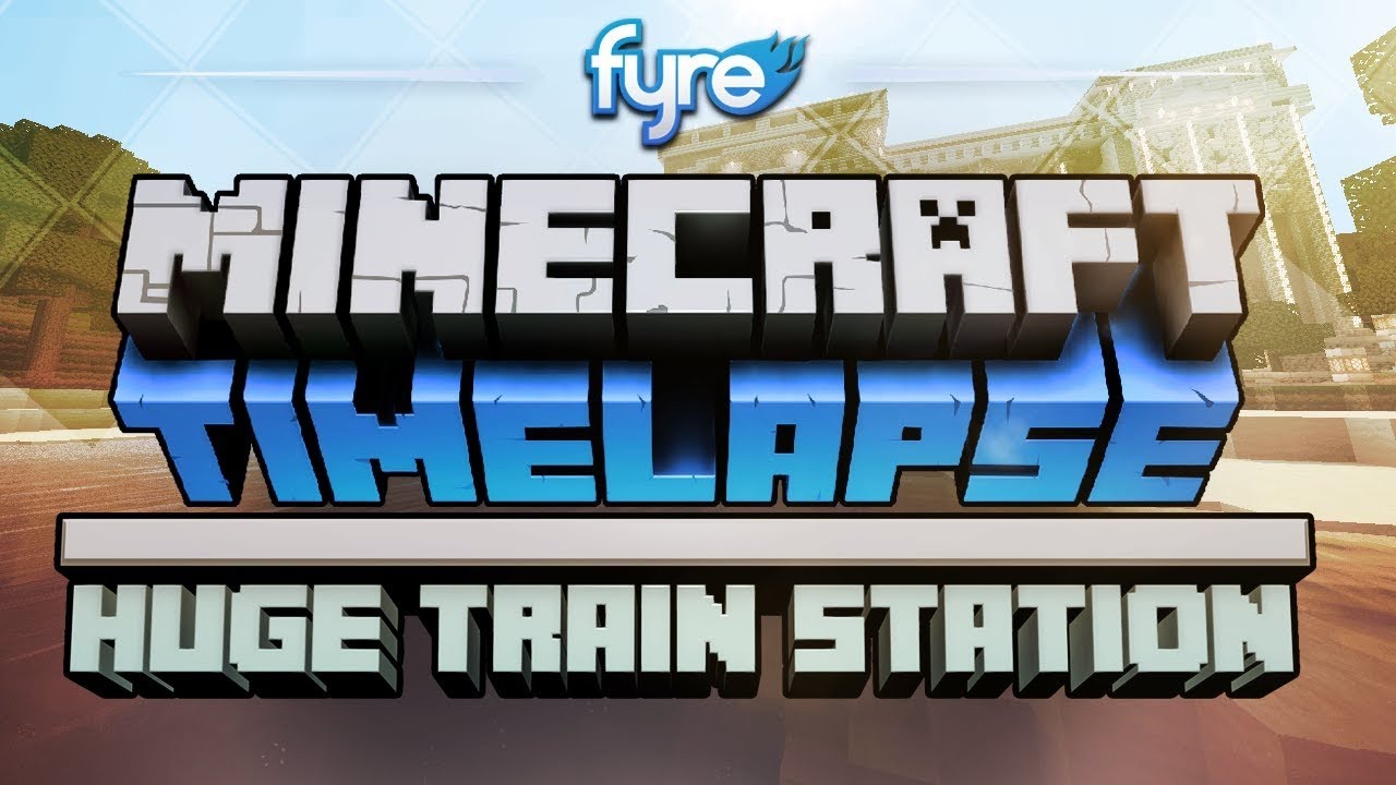 Minecraft Timelapse Railway station Making #Part 2 | #Video | Official BK 5M | Bhavik Kumar| #viral|