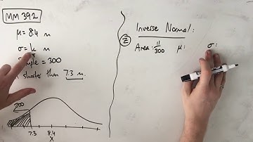 MM392 Maths Methods Fortify Study Guide - "Finding standard deviation in a normal distribution"