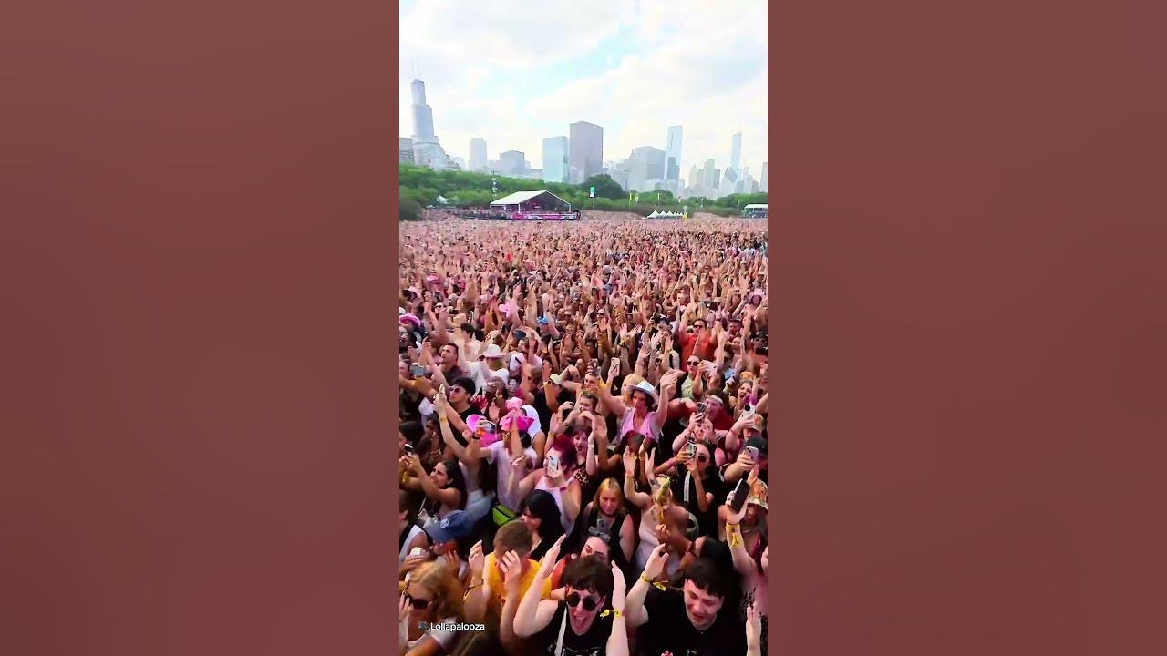 Chappell Roan leads her fans in massive group dance at Lollapalooza in Chicago