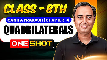 Quadrilaterals Class 8 Maths | Ganita Prakash Chapter 4 | One-Shot🔥| Rajiv Sir