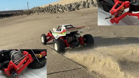 3D PRINTING TAMIYA THE GRASSHOPPER HYDRAULIC SUSPENSION SYSTEM UPGRADES   TEST (NO:58346 )