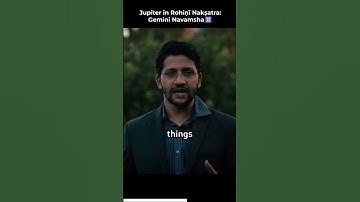 Jupiter in Rohiṇī Nakṣatra: Gemini Navamsha♊