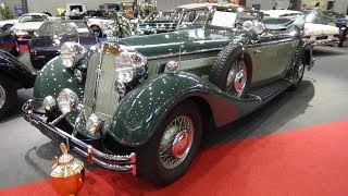 1936 Horch 853 Sportcabriolet - Exterior and Interior - Retro Classics Stuttgart 2019