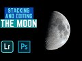 How To Edit The Moon | Stacking In Photoshop