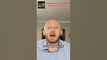 Indigenous Languages ARE NOT Dialects!