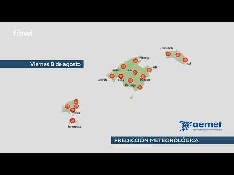 El tiempo este viernes: continúa el calor intenso en Baleares