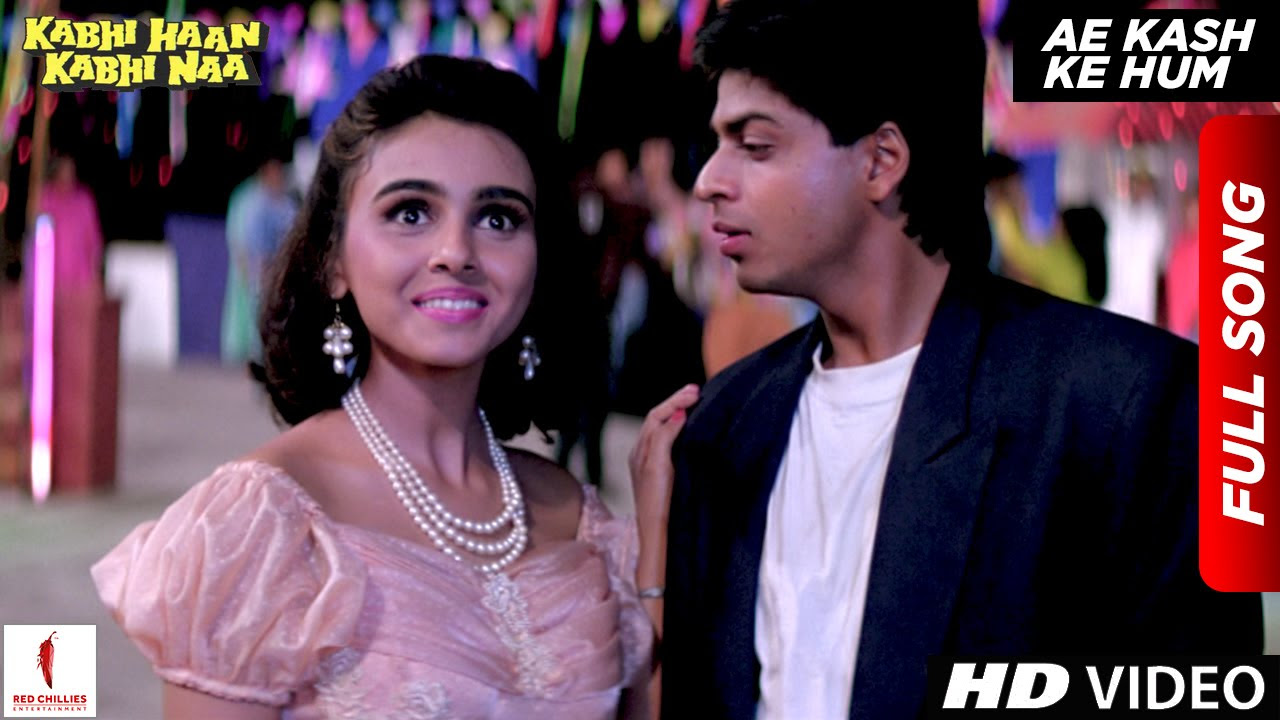 Ae Kash Ke Hum  HD  Full Song  Kabhi Haan Kabhi Naa  Shah Rukh Khan  Suchitra Krishnamurthy