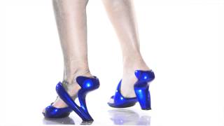 Julian Hakes Mojito Electric Blue Heels