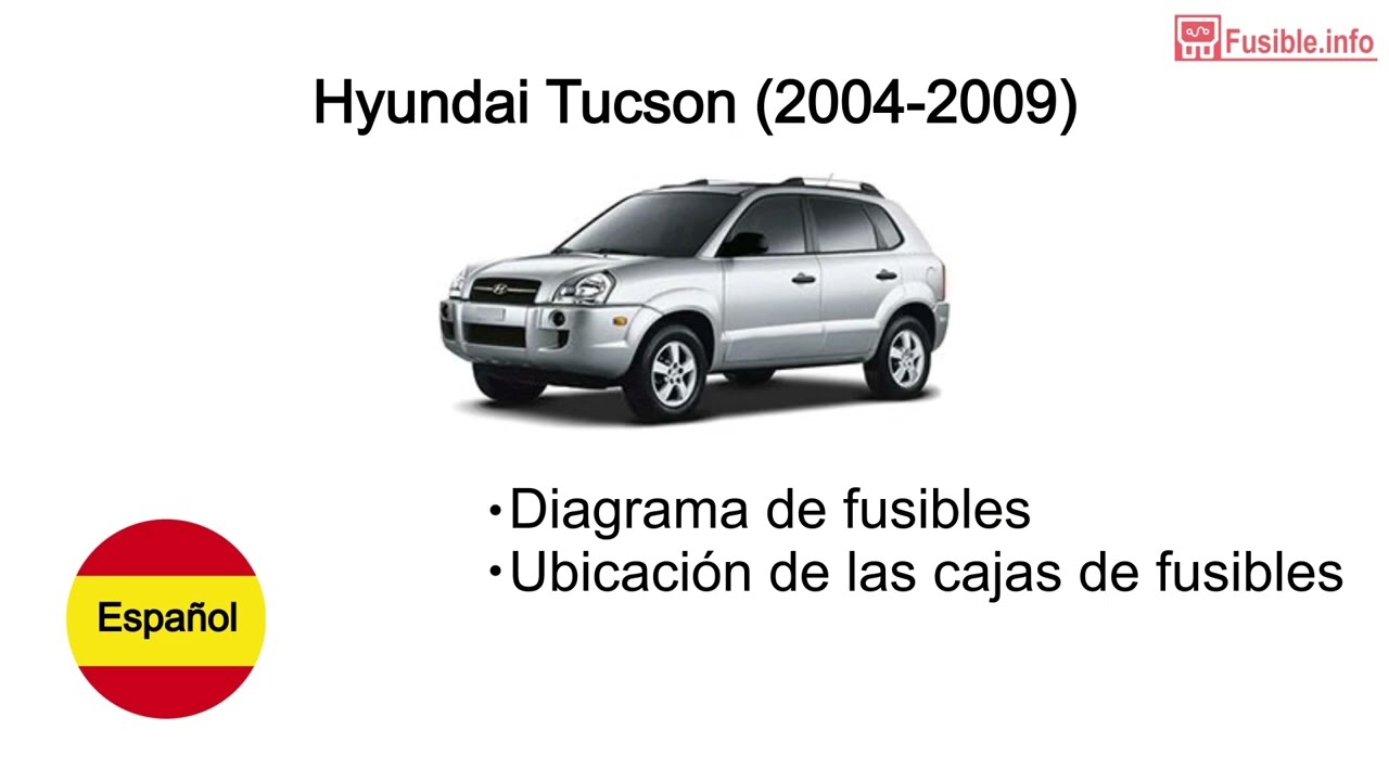 Diagrama de fusibles Hyundai Tucson (2004-2009) - YouTube