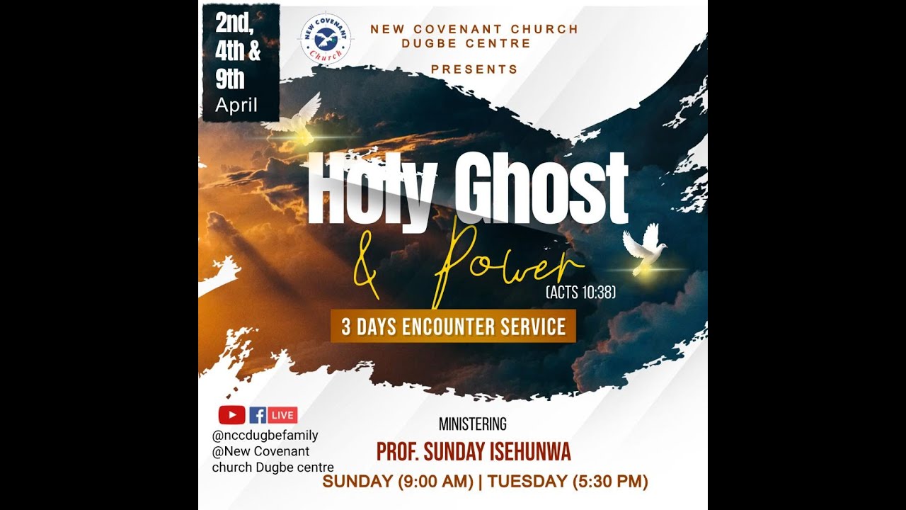 HOLY GHOST & POWER | JOINT SUNDAY SERVICE | APRIL 2ND, 2023 - YouTube