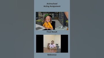 Animschool Acting Assignment by Anar Suratayeva #animation #cartoon #funny