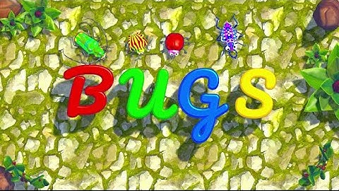 Interactive floor software.  Bugs game