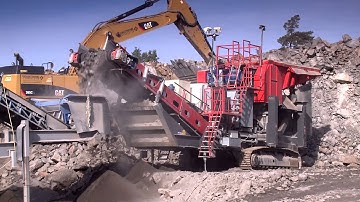 Sandvik UJ640E Mobile Jaw Crusher