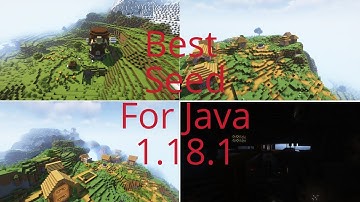 Best Village And Outpost Seed For Minecraft Java 1.18.1 .