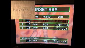 Wave Race 64, PAL, Sunset Bay: 3 Laps in 1