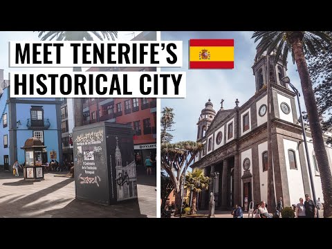 City Tour of San Cristóbal de La Laguna, Tenerife's Historical City | 4K Travel Vlog