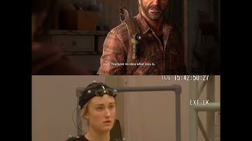 THE LAST OF US BEHIND THE SCENE Motion Capture Ashley Johnson As ELLIE | #tlou #bts #elliewilliams