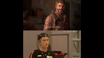 THE LAST OF US BEHIND THE SCENE Motion Capture Ashley Johnson As ELLIE | #tlou #bts #elliewilliams