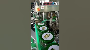 Big glass bottle single station automatic vacuum  capping machine testing video