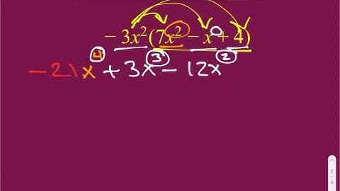 Alg 8-2 Multiplying a Polynomial by a Monomial