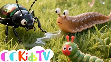 Bugs and Slugs Song for Kids | Insect & Creepy Crawly Song for Toddlers & Preschool | Nature Song